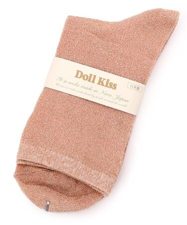 【販売累計45000枚越え】26色展開ラメ無地クルーソックス　靴下