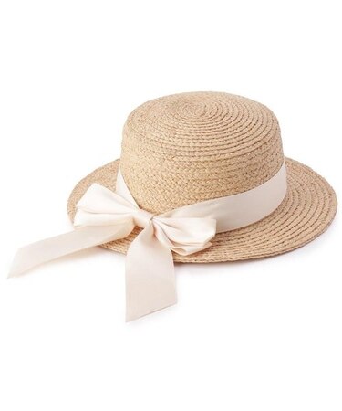 足長リボンカンカン帽子