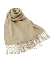 洗えるシンプルカラーストール 累計販売約5000枚【防寒／マフラー／無地／ギフト】