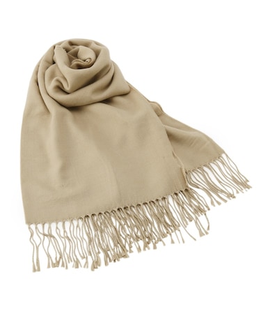 洗えるシンプルカラーストール 累計販売約5000枚【防寒／マフラー／無地／ギフト】