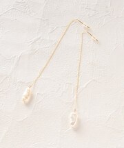 ロングパールピアス