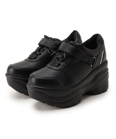 厚底サテンリボンスニーカー【csT&P】