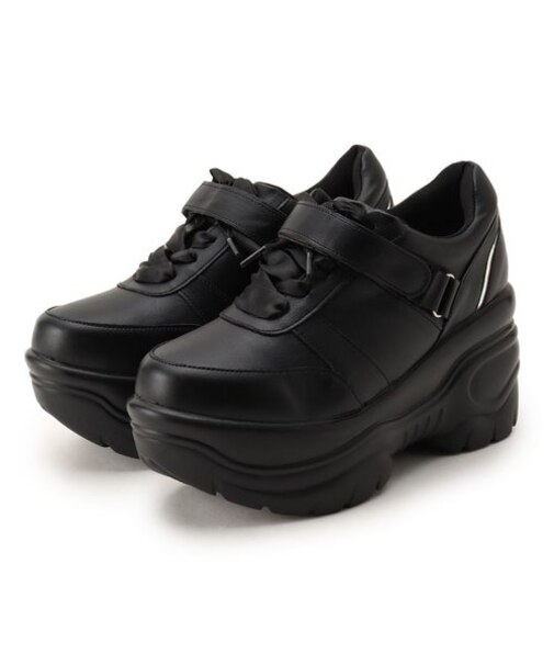 厚底サテンリボンスニーカー【csT&P】