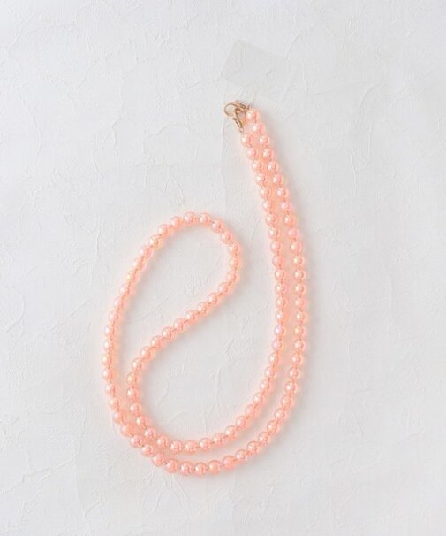 ロングカラーパールスマホショルダー