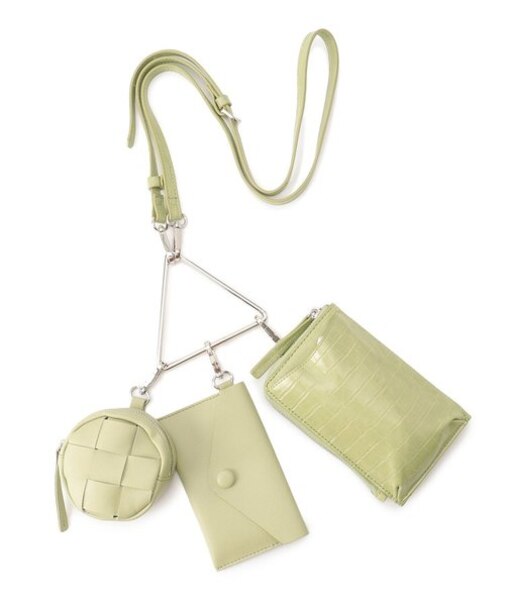 3連ショルダーバッグ マルチショルダー