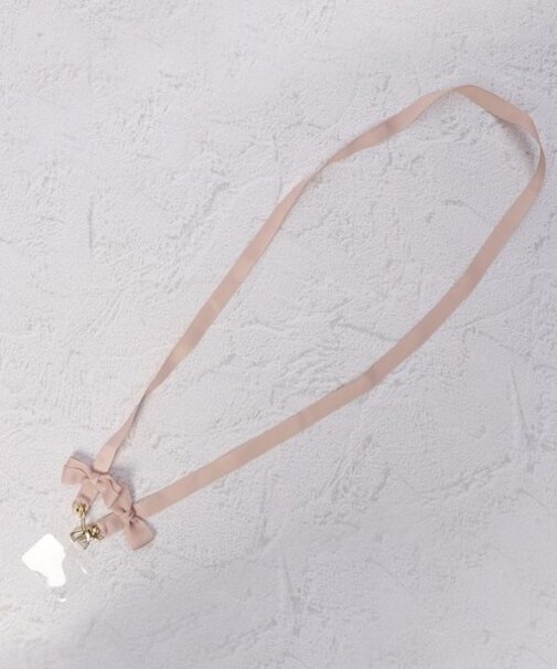 グログランリボンスマホショルダー