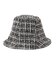 ツイードバケットハット