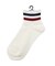 ＼絶妙な色展開から選べる／リブラインスニーカー丈ソックス　靴下