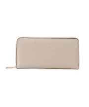 角シボロングラウンド長財布