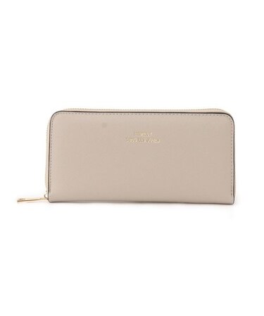 角シボロングラウンド長財布