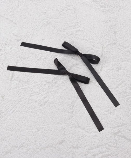 リボンSETクリップ リボン 2個セット ミニクリップ