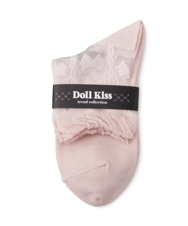 シースルーリボンソックス