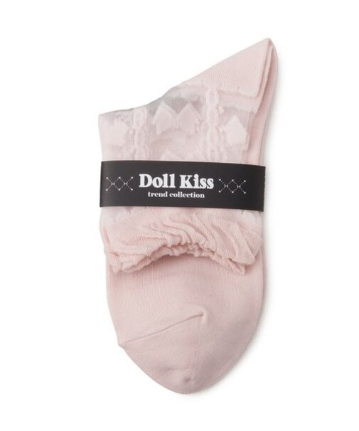 シースルーリボンソックス