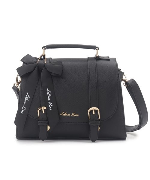 リボンチャーム付き3WAYサッチェル｜エスペランサの通販｜&mall