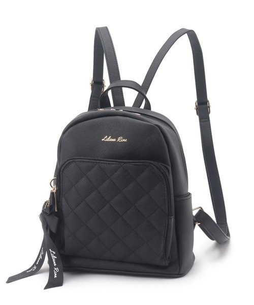 リボンチャーム付キルティングミニリュック｜エスペランサの通販