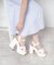 【ラク盛り／サンダル】リピーター続出／脚長美脚　ラク盛り厚底サンダル