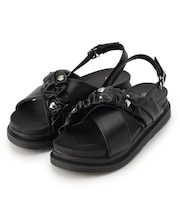 厚底ハートスタッズスポサン