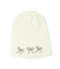 ビーズリボンニット帽
