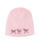 ビーズリボンニット帽
