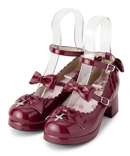 デビルリボン付き小悪魔パンプス