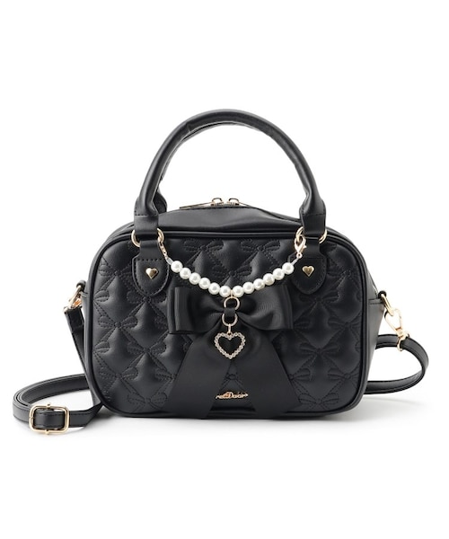 チャーム付き2WAYボストン｜エスペランサの通販｜&mall（アンドモール