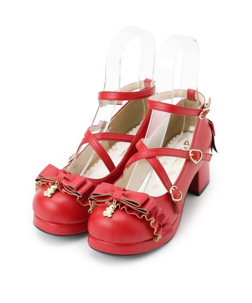 インフルエンサーコラボロリータクマさんパンプス