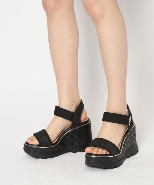 キルティングウェッジソールスポサン｜エスペランサの通販｜&mall