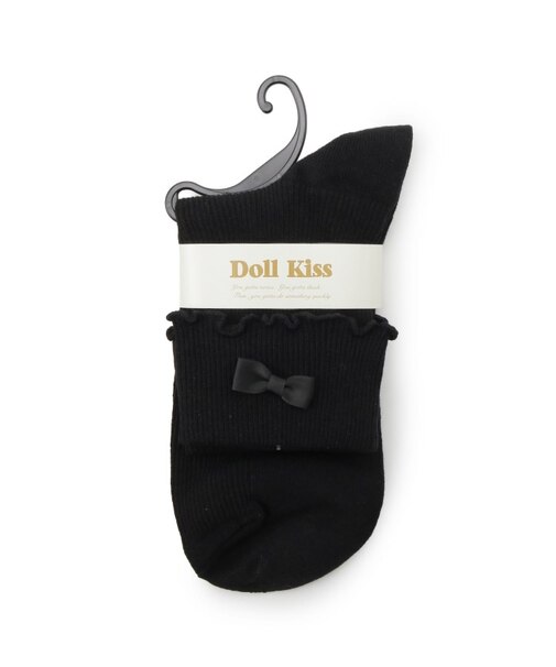 4色展開リボン付きソックス