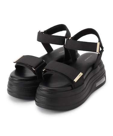 厚底フラットスポサン