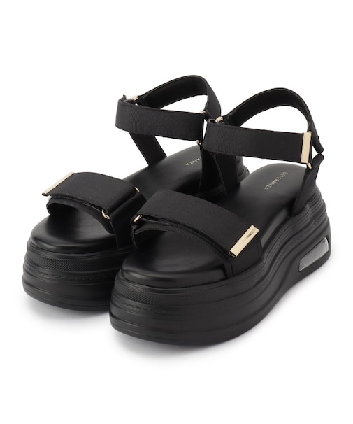 厚底フラットスポサン