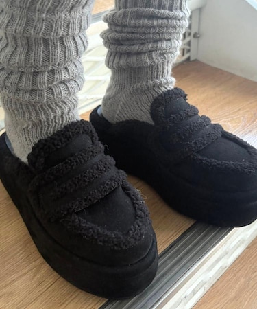 SNSで話題!ふわもこボアサボ