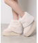 【EC先行販売】フェイクファー付き2WAYムートン調ブーツ