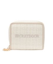 ツィード二つ折り財布