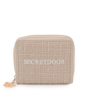 ツィード二つ折り財布