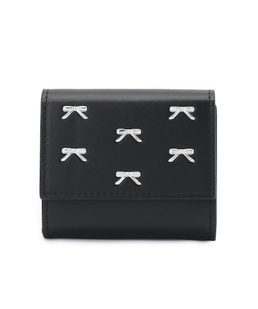 リボン三つ折り財布