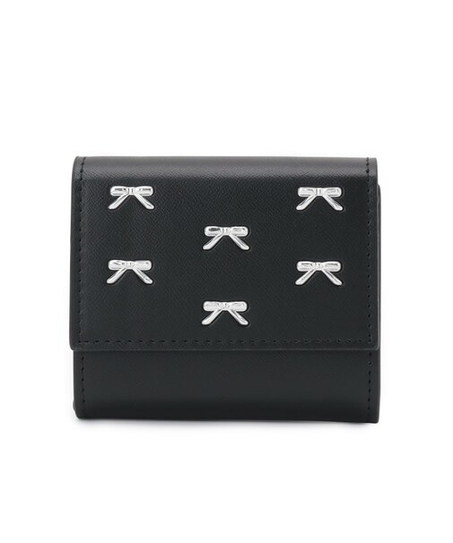 リボン三つ折り財布