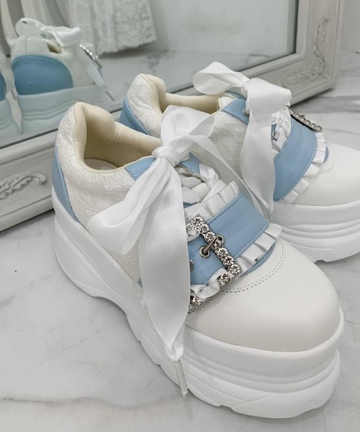 夢見るシリーズキラキラ厚底スニーカー