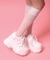 厚底リボンスニーカー