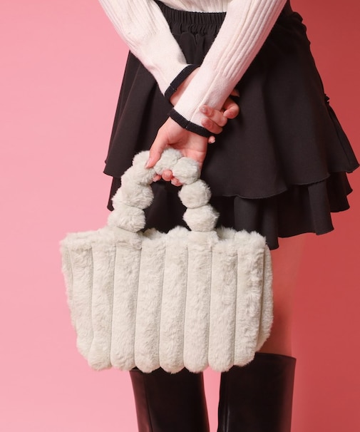 もこもこトートバッグ