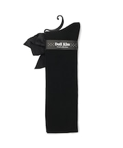 リボン付ニーハイソックス