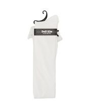 2連レースサテンリボンニーハイソックス