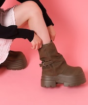 厚底カバーブーツ