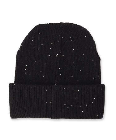 スパンコールニット帽