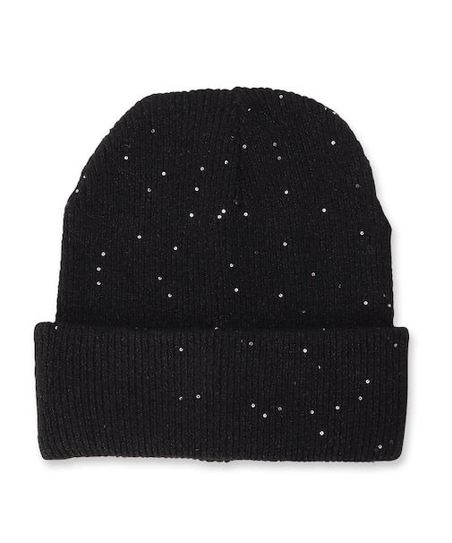 スパンコールニット帽