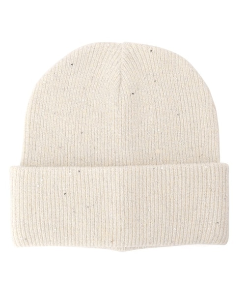 スパンコールニット帽