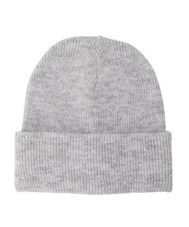 スパンコールニット帽