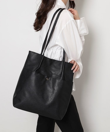 シンプルタックトート