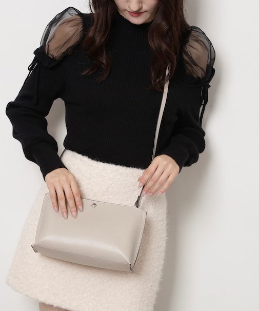 スクエアショルダーバッグ