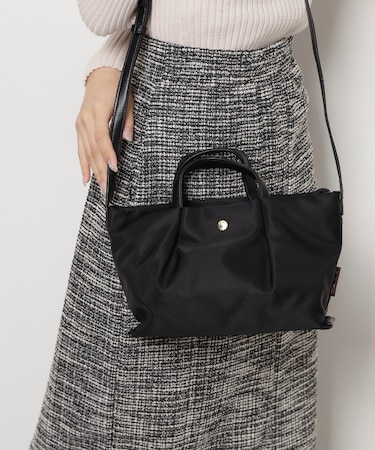 2WAYミニショルダーギャザーバッグ