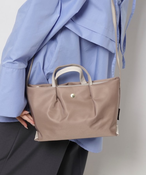 2WAYミニショルダーギャザーバッグ